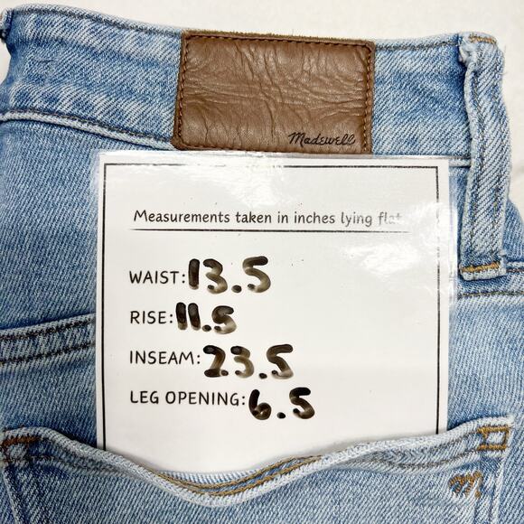 Madewell Petite Curvy Perfect Vintage Jean Coffey Wash MC591 Women’s 26P - Picture 5 of 16